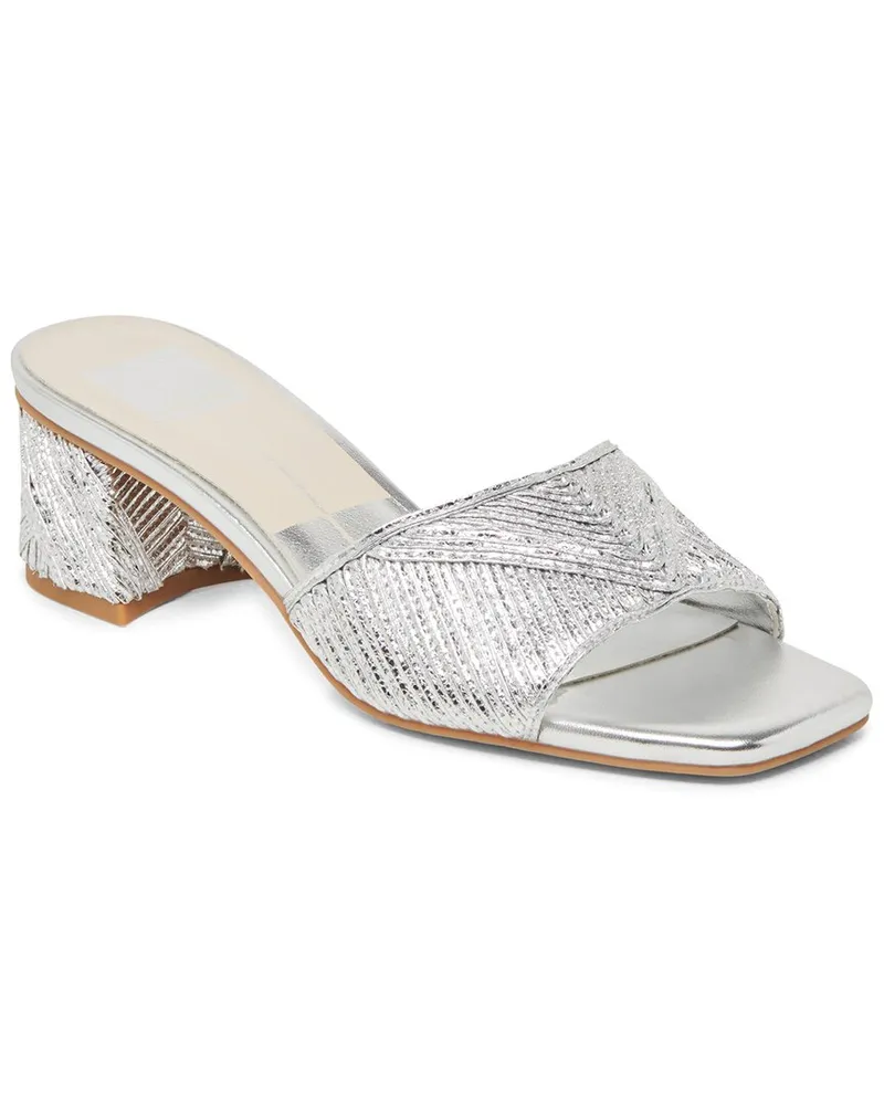 Dolce Vita Barca Woven Sandal Silver