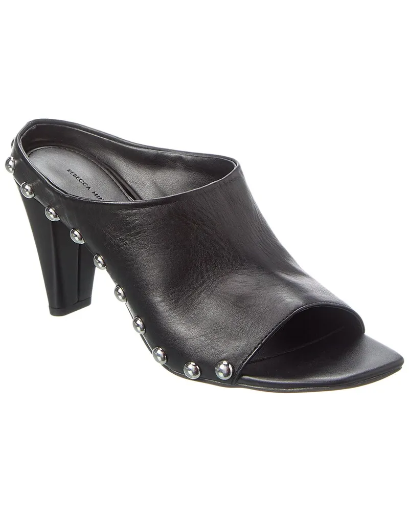 Rebecca Minkoff Milan Studded Leather Mule Nocolor