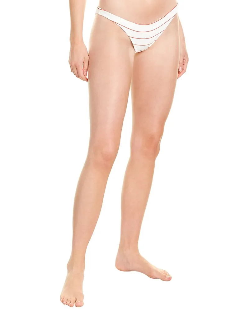 Solid and Striped The Eva Bikini Bottom Red