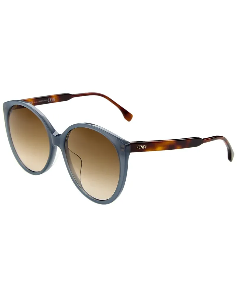 Fendi Women's FE40029U 59mm Sunglasses Blue