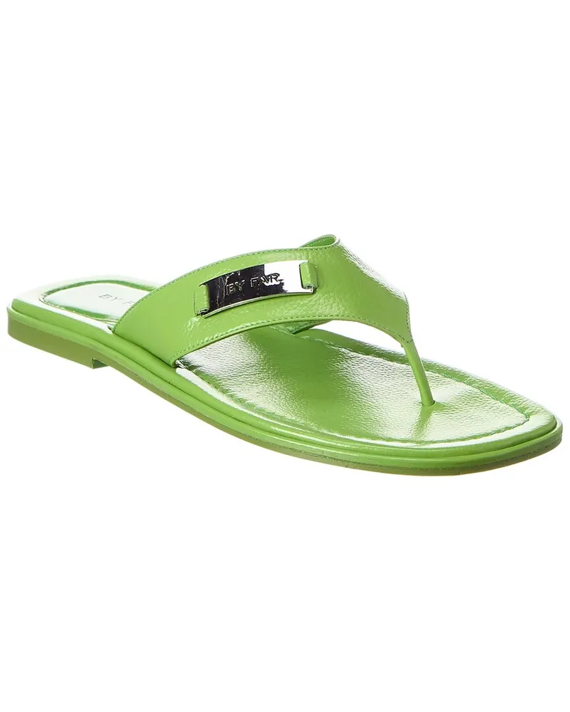 by FAR Zizi Leather Sandal Green