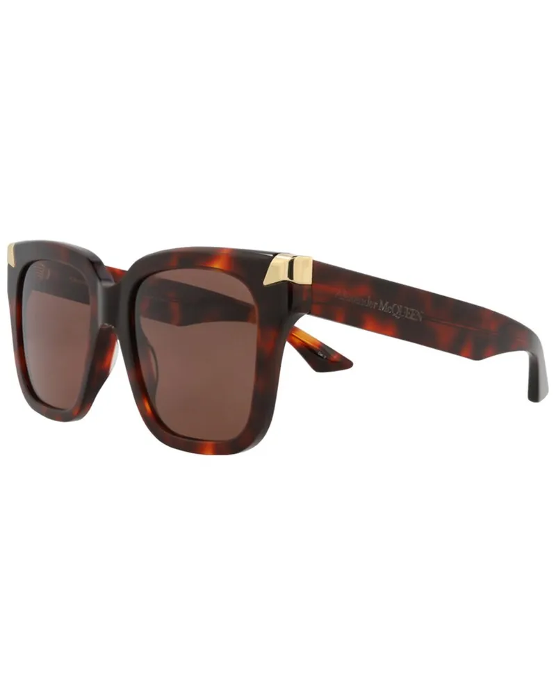 Alexander McQueen Women's AM0440S 53mm Sunglasses Brown
