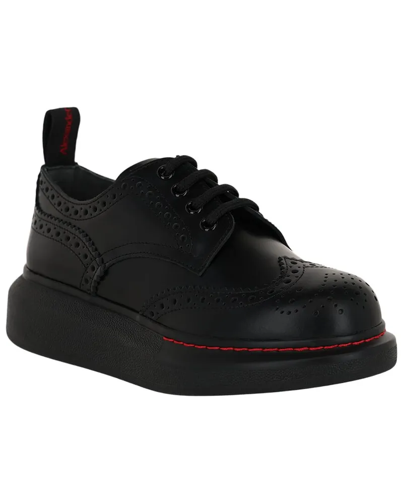 Alexander McQueen Leather Loafer Black