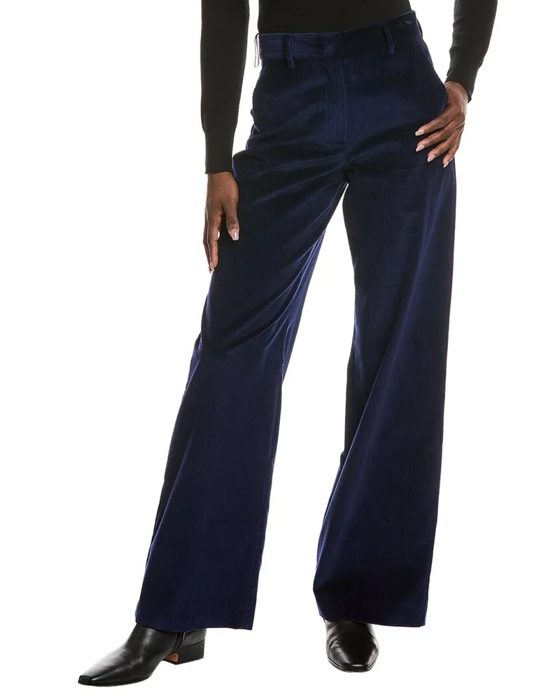 Max Mara Tania Corduroy Trouser Blue