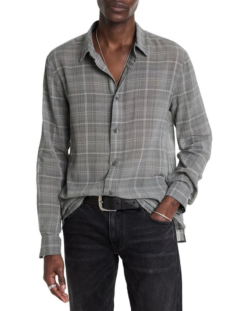 John Varvatos Straight Bottom Hem Shirt Nocolor