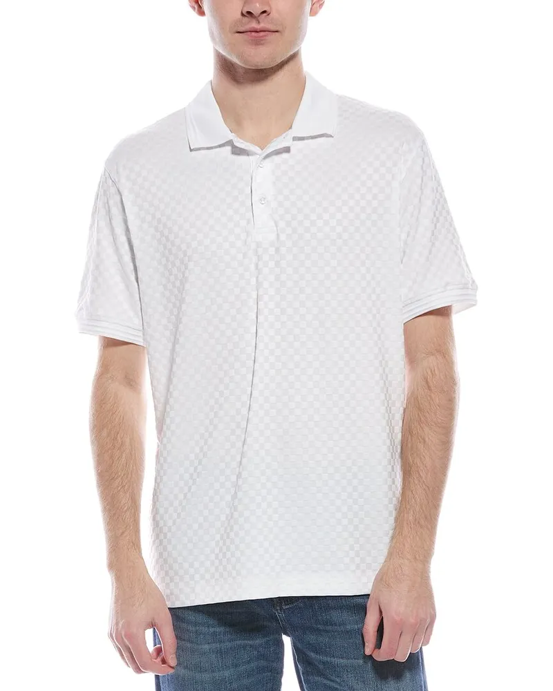 Robert Graham Aaron Classic Fit Polo White