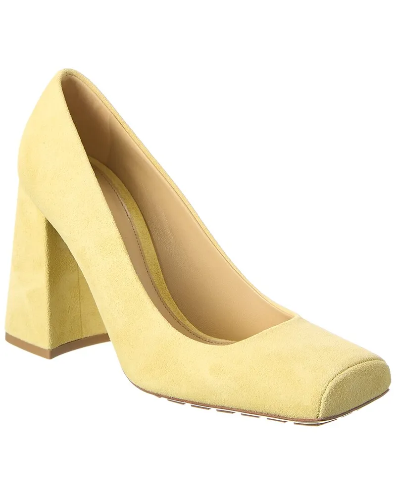 Bottega Veneta Tower Suede Pump Nocolor