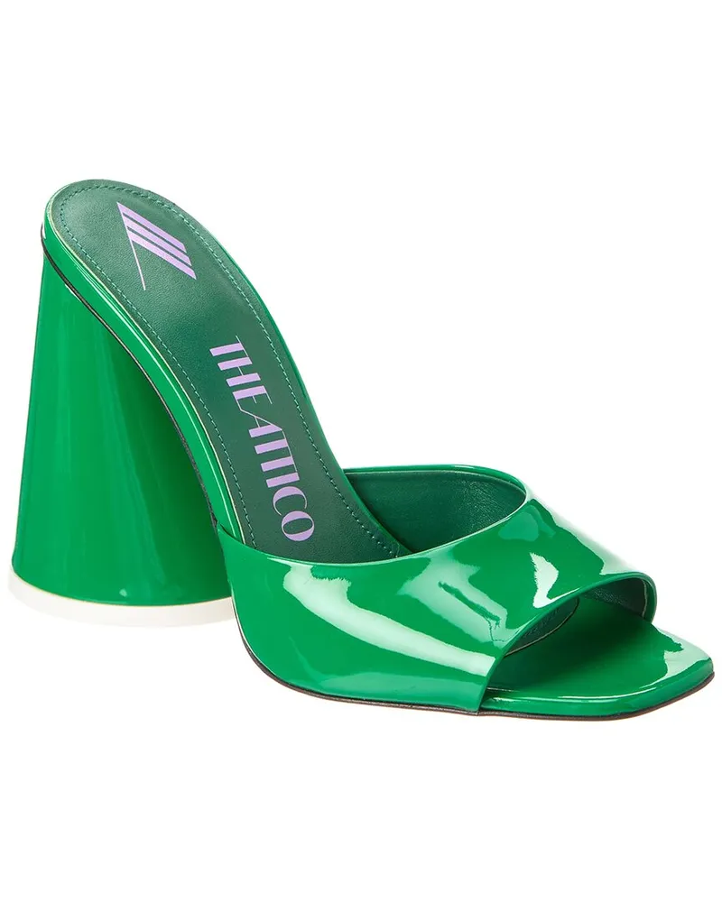 ATTICO Luz Leather Sandal Green