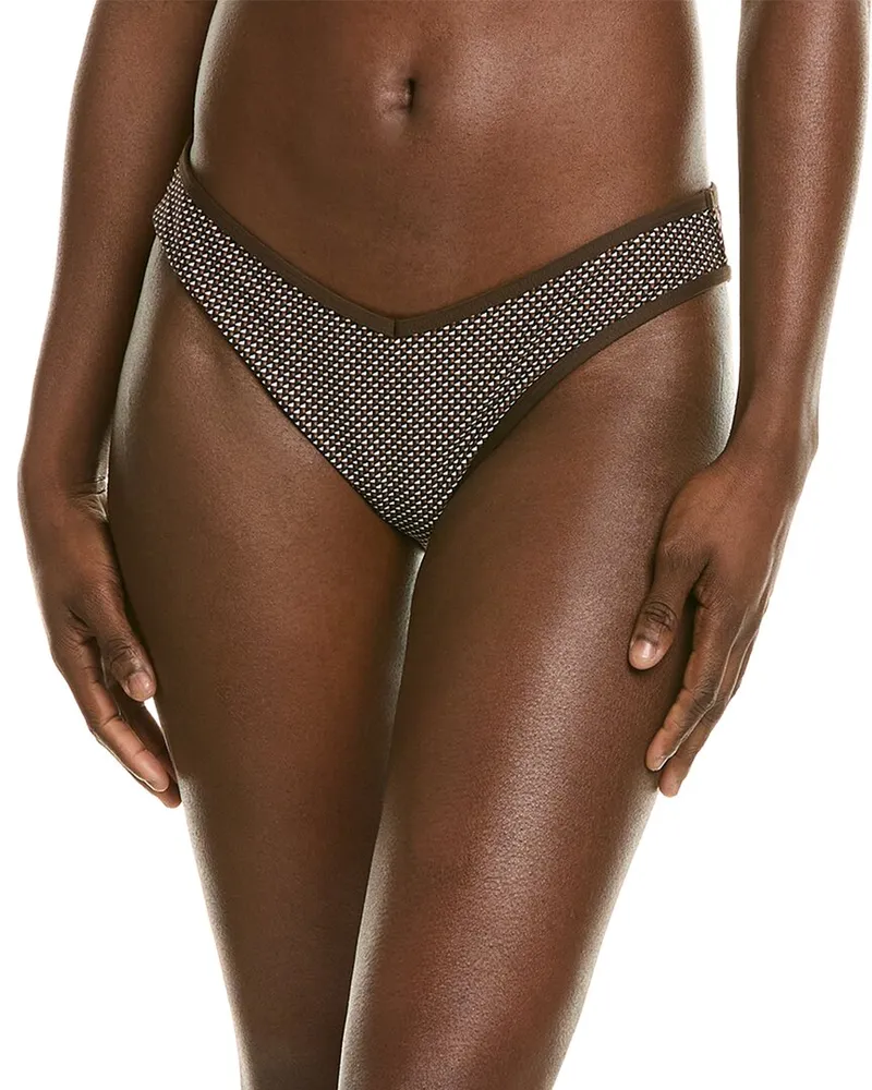 WeWoreWhat Delilah Bikini Bottom Brown