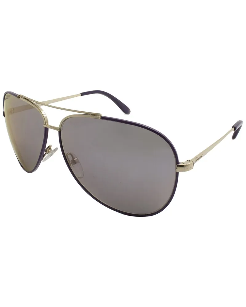 Ferragamo Women's SF131S 60mm Sunglasses Gold