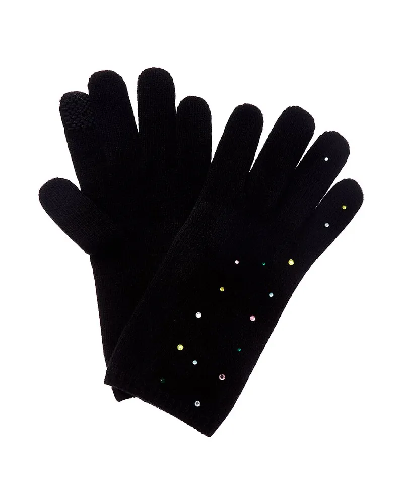 portolano  Cashmere Gloves Black