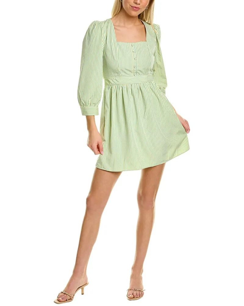 Walter Baker Sadia A-Line Dress Yellow