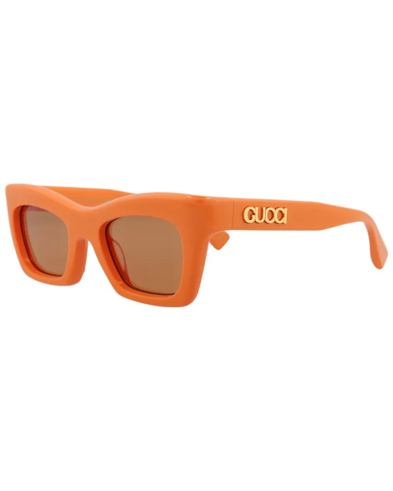 Gucci Women's GG1773S 50mm Sunglasses Orange