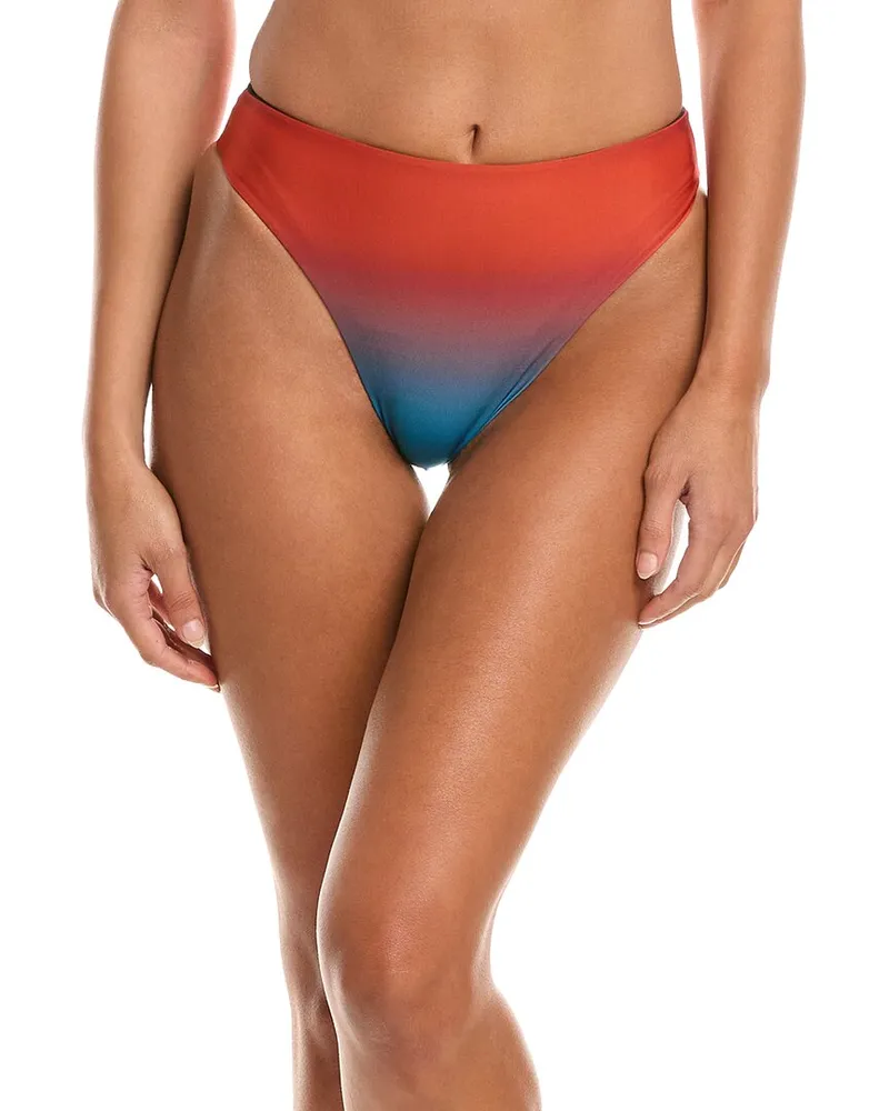 Haight Mah High-Leg Hotpant Bikini Bottom Red