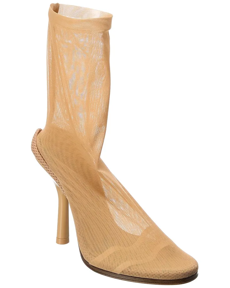Burberry Stretch Tulle Sock Boot Nocolor
