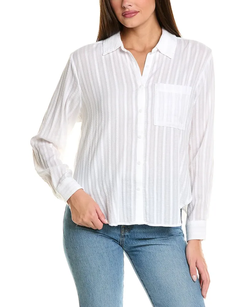 Splendid Bloom Shirt White