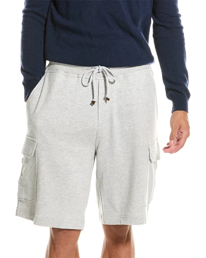 Brunello Cucinelli Linen-Blend Bermuda Short Nocolor