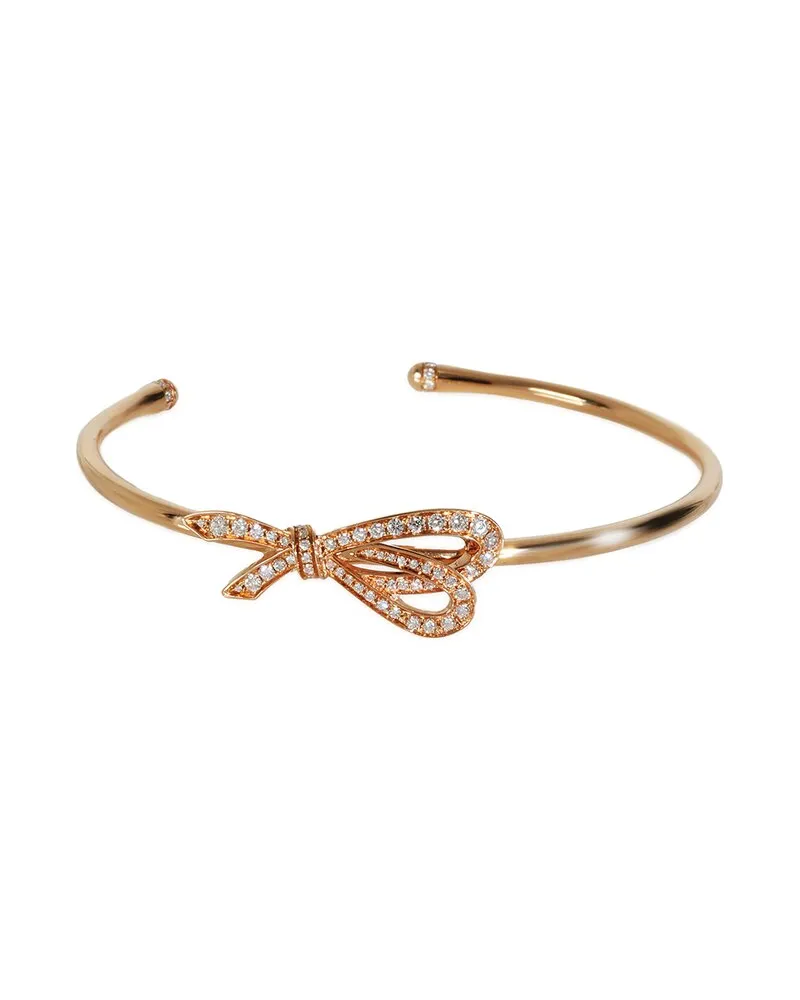Tiffany & Co. Bow 18K Rose Gold 1.64 ct. tw. Diamond Bracelet (Authentic Pre-Loved Nocolor