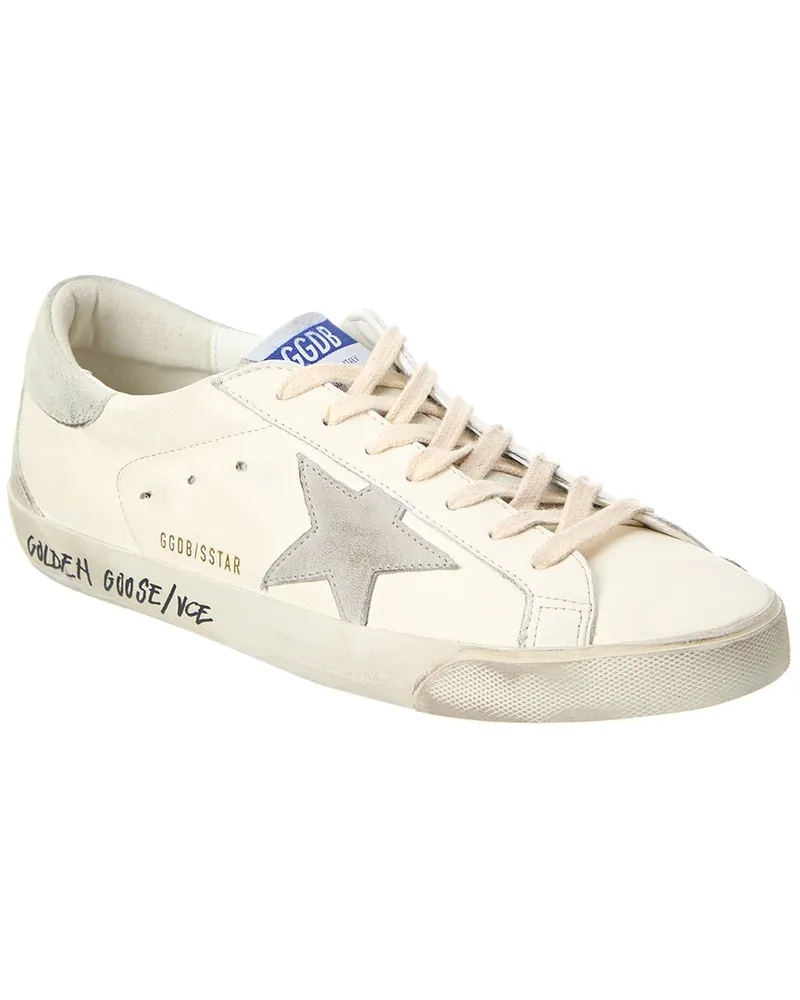 Golden Goose Superstar Leather & Suede Sneaker Nocolor