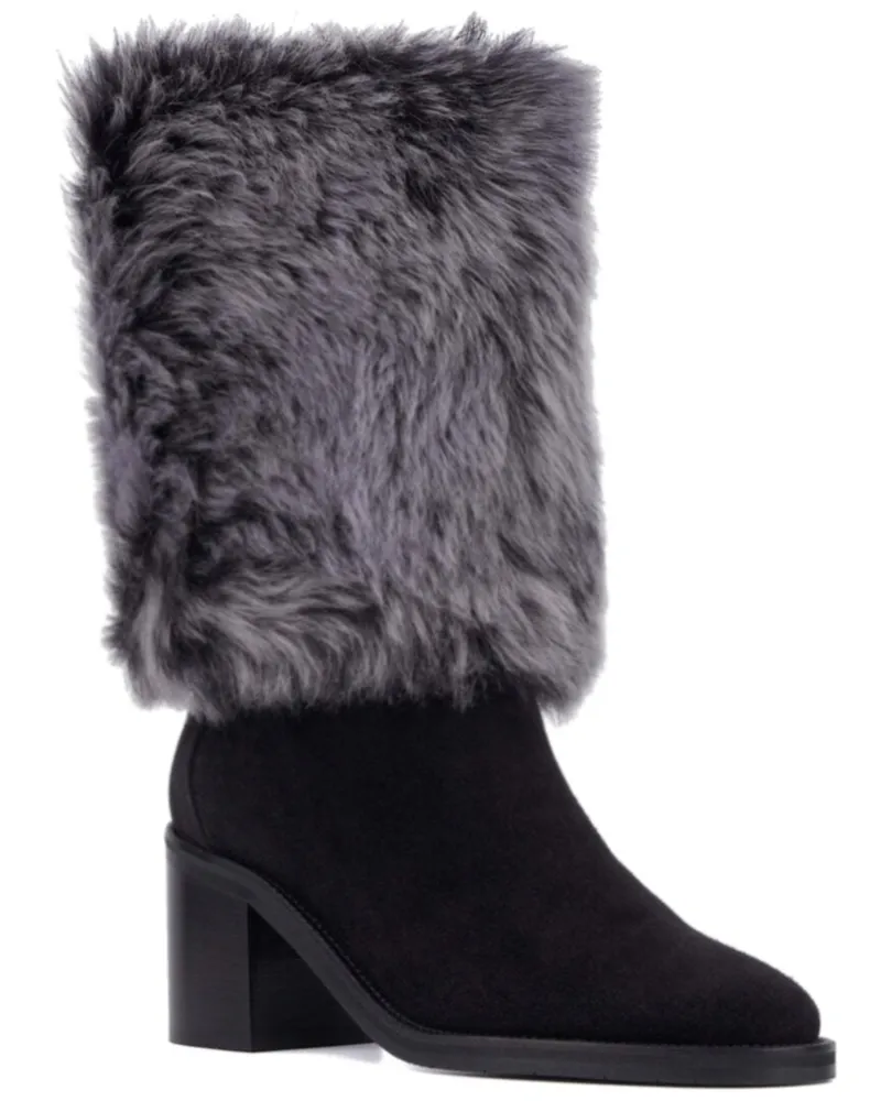 Aquatalia Jolie Weatherproof Suede Boot Nocolor