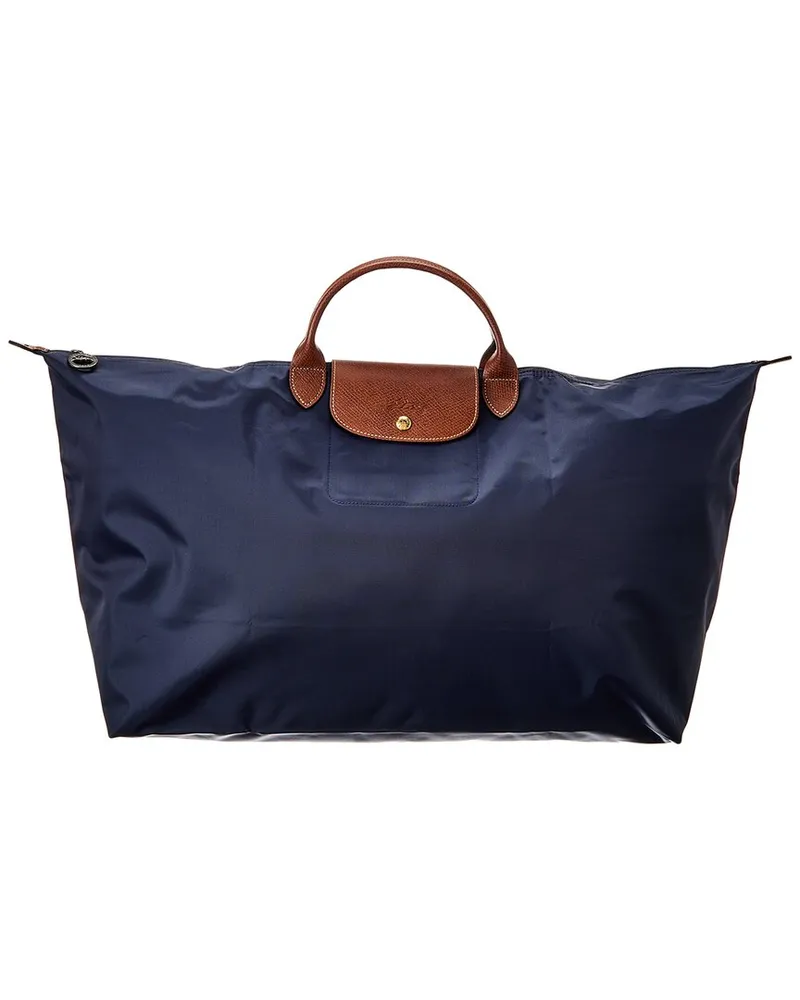 Longchamp Le Pliage Original XL Canvas Travel Bag Blue