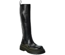 The Tire High Leather Boot