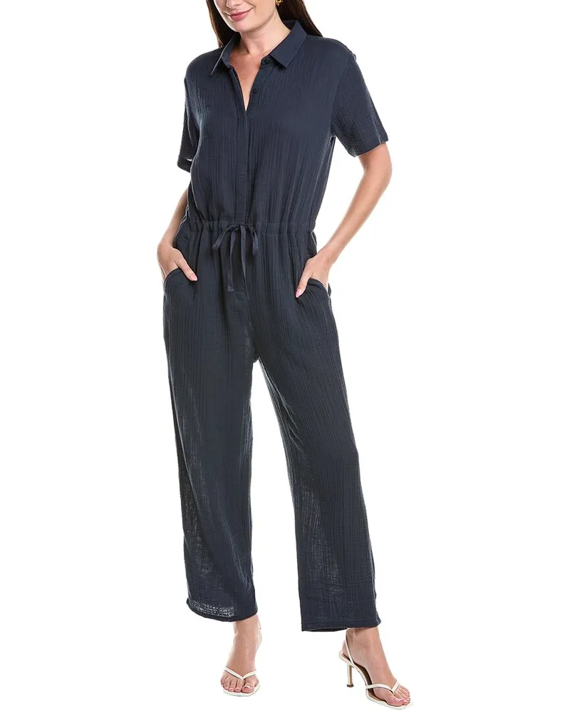 Eileen Fisher Classic Jumpsuit Blue