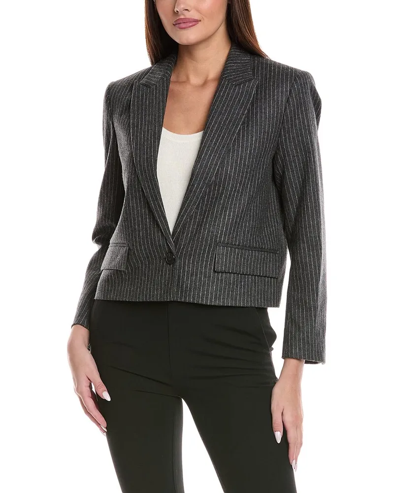 ba&sh Accept Blazer Gray
