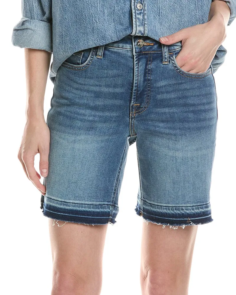 7 for all mankind Jen7 Boyfriend Carina Short Blue