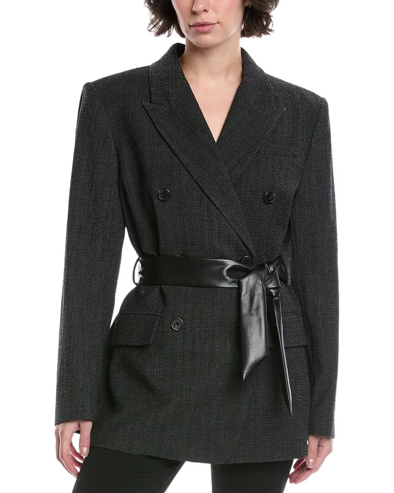Rag & Bone Virginia Wool-Blend Blazer Black