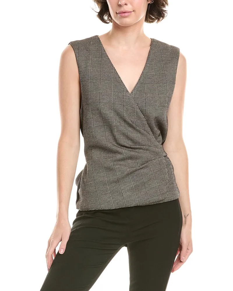 Max Mara Adige Wool-Blend Vest Brown