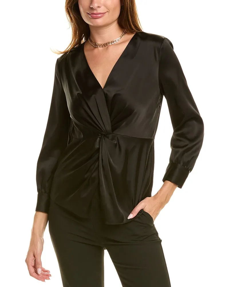 Theory Twist Blouse Nocolor