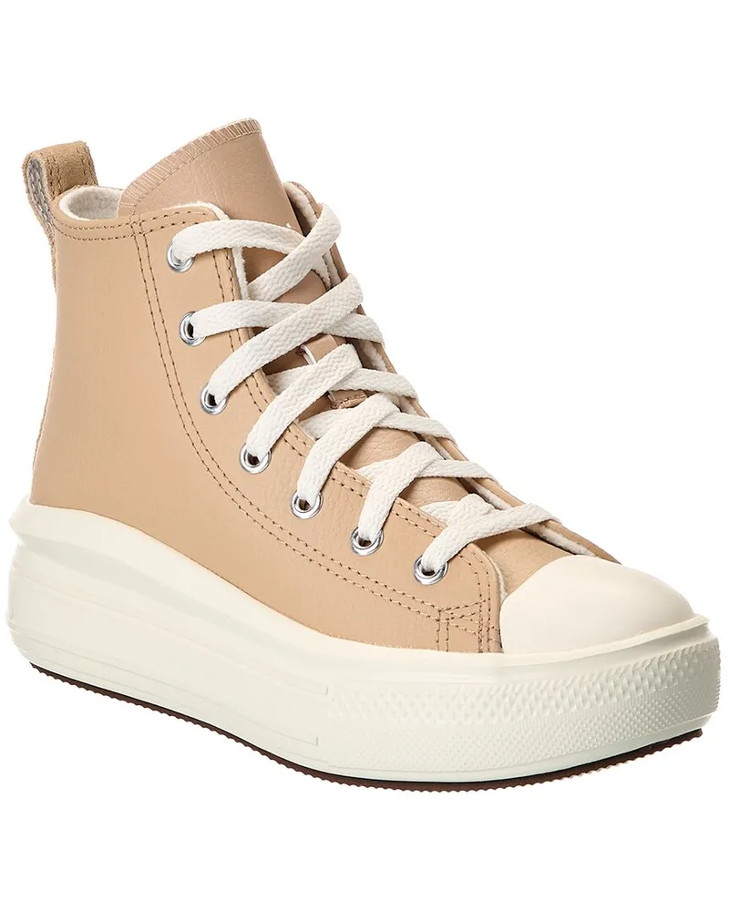 Converse Chuck Taylor All Star Move Leather High-Top Sneaker Brown