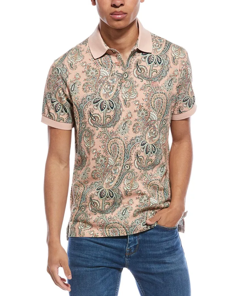 Etro Roma Polo Shirt Pink