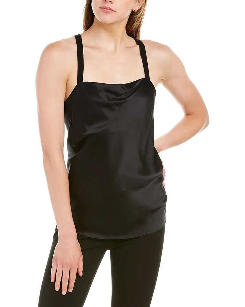 RTA Mariko Silk Top Black
