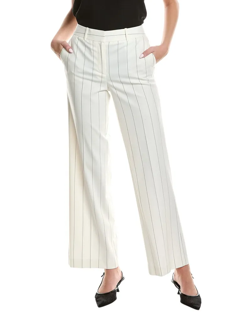 Karl Lagerfeld Pinstripe Pant White