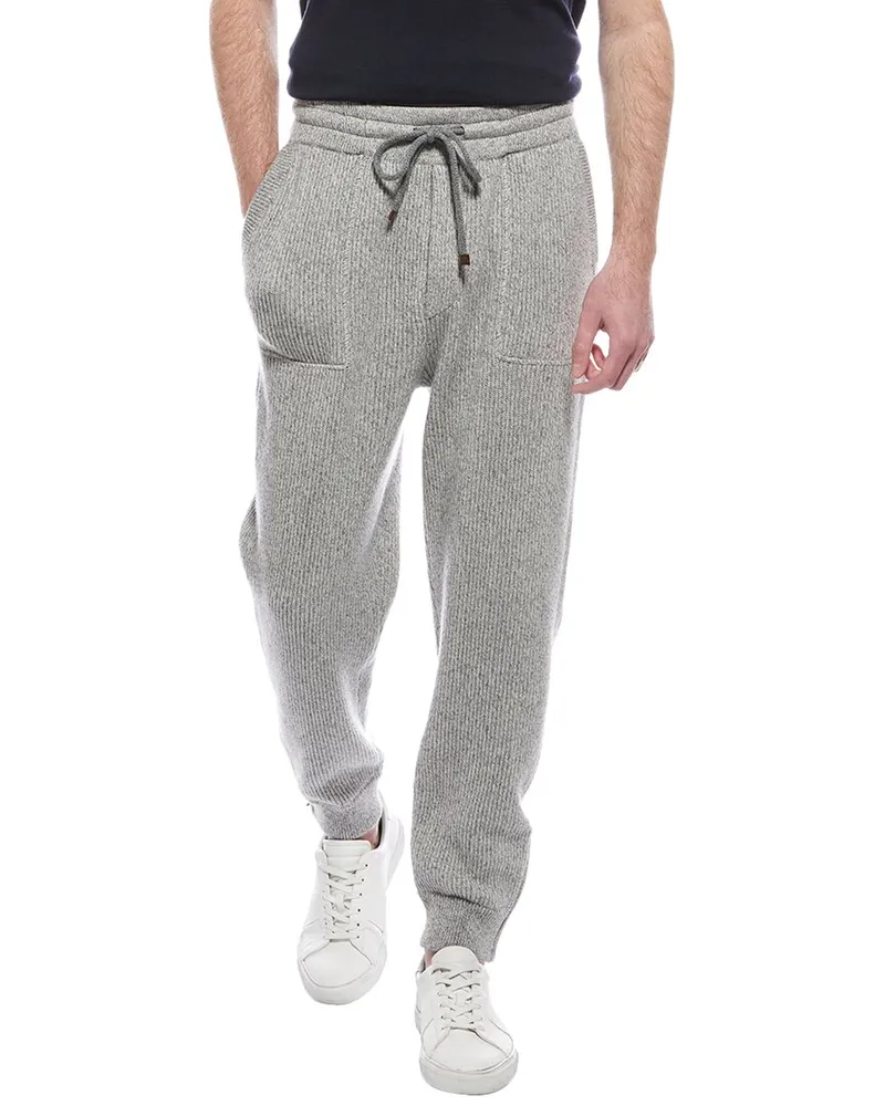 Brunello Cucinelli Cashmere Jogger Nocolor