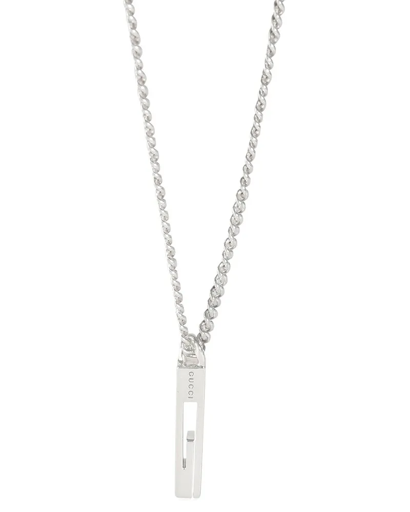 Gucci Silver Pendant (Authentic Pre-Loved Nocolor