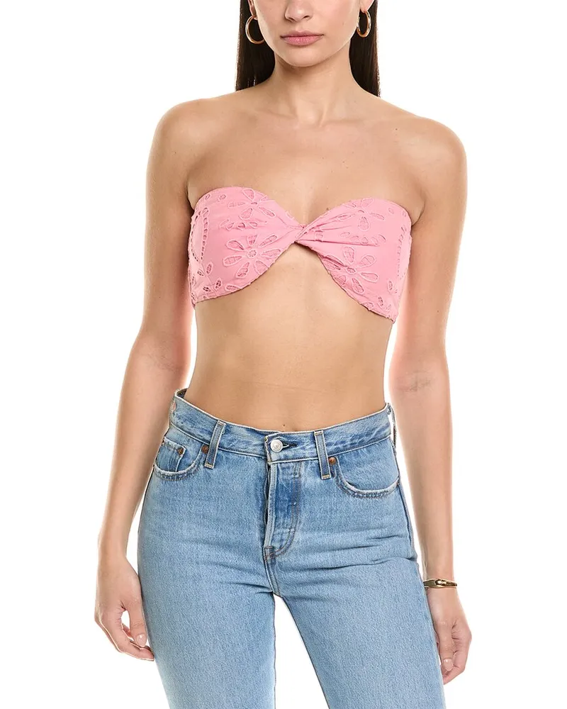 ROCOCO SAND Bandeau Top Pink