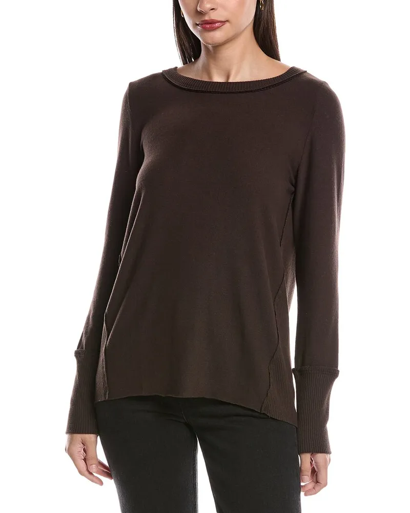 Michael Stars Melanie Top Brown