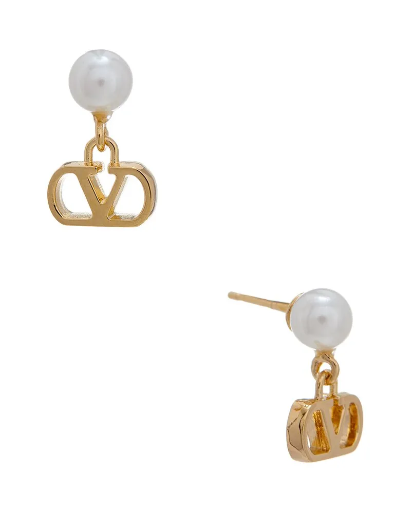 Valentino Garavani VLogo Signature Earrings Yellow