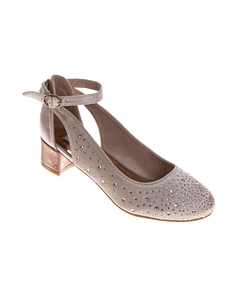Badgley Mischka Heel Dress Shoe Gold