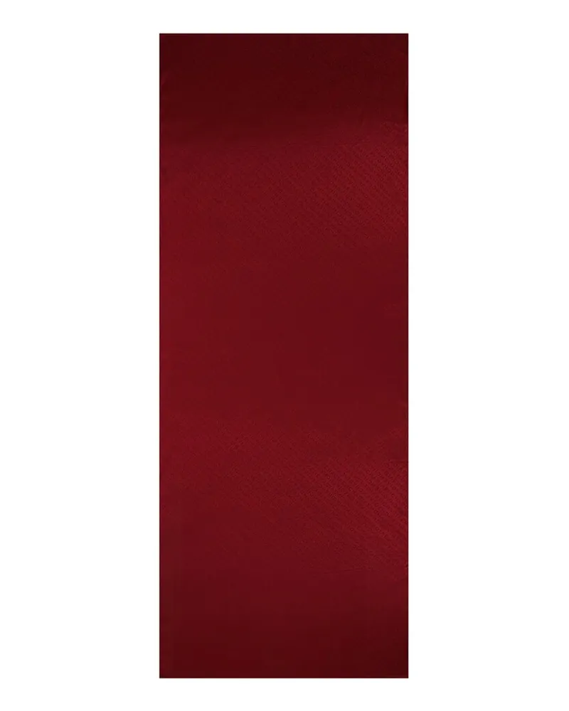 Givenchy Logo Silk Evening Scarf Red