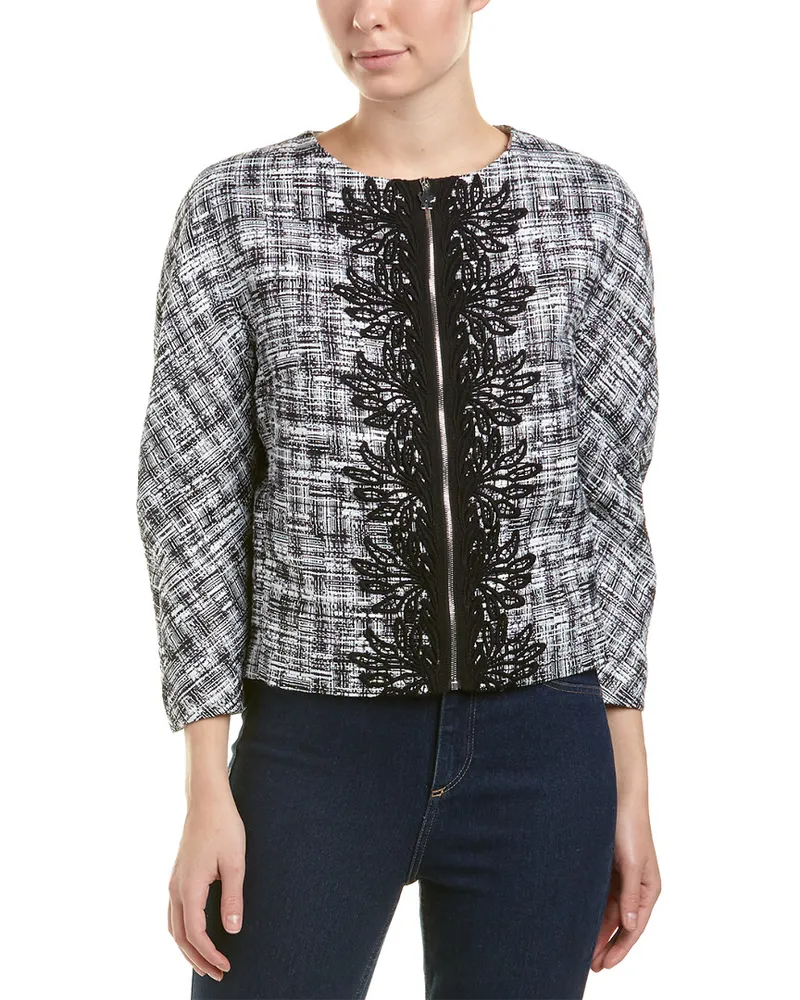 Moncler Bardain Silk-Lined Jacket Black