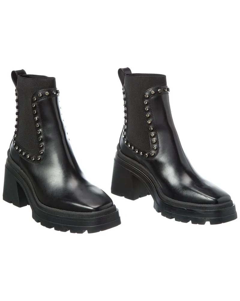 Jimmy Choo Veronique 80 Leather Bootie (Authentic Pre-Loved Nocolor