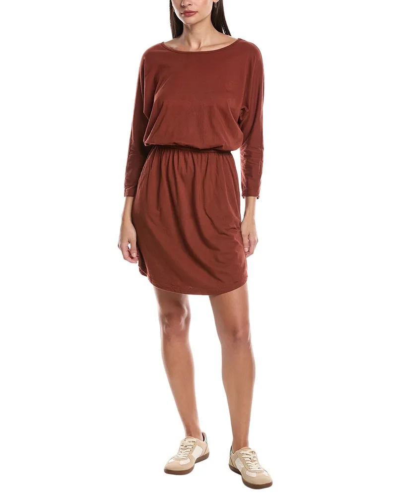 Michael Stars Emelia Mini Dress Brown