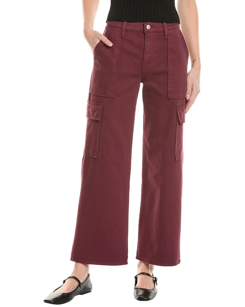 Hudson Jeans Rosalie Zinfandel Wide Leg Jean Red