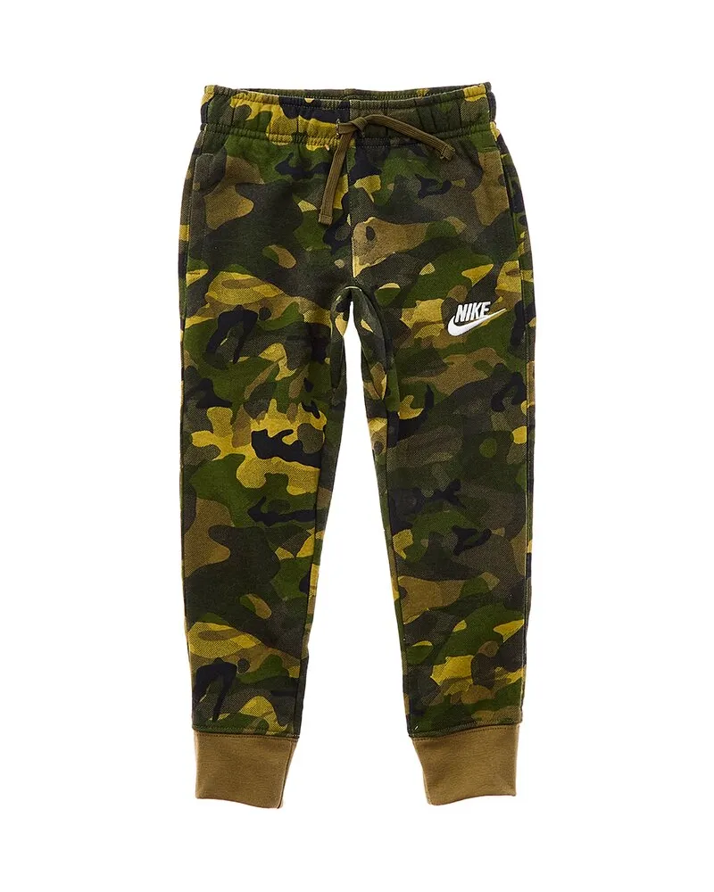 Nike Camo Fleece Jogger Pant Green