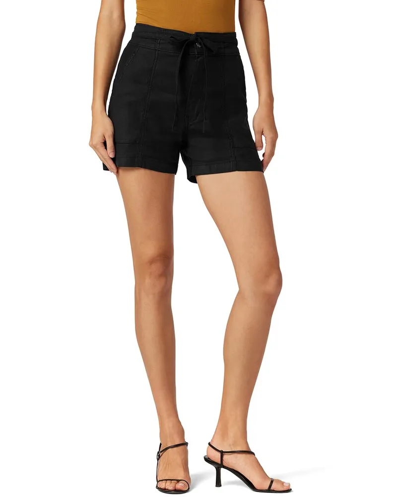 HUDSON Jeans Tie Waist Short Black Beauty Jean Nocolor