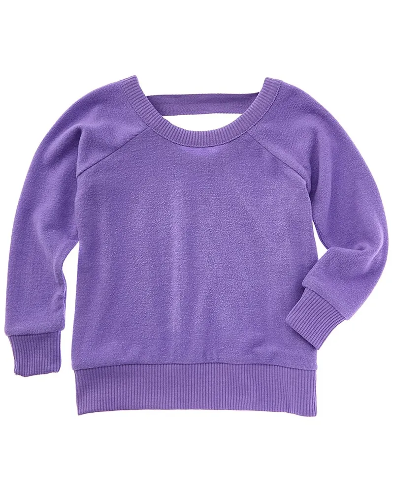 Chaser Knit Sweater Purple